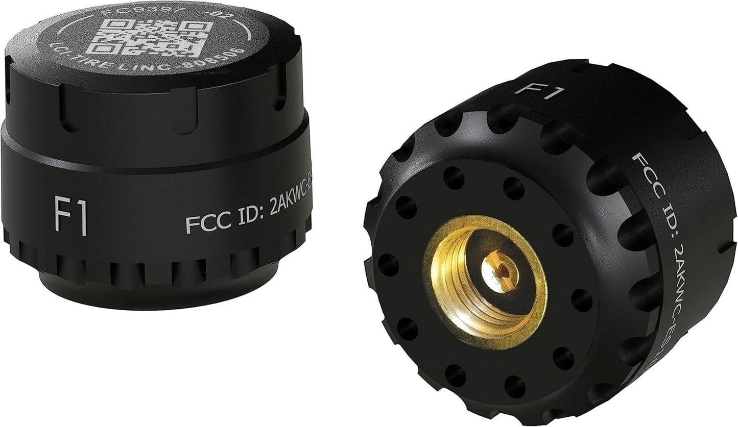 Curt Manufacturing Tire Linc Auto TPMS Sensors 2 Pack - Reliable Tire Pressure Monitoring System