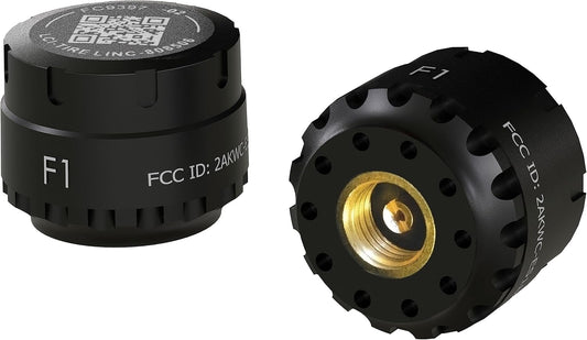 Curt Manufacturing Tire Linc Auto TPMS Sensors 2 Pack - Reliable Tire Pressure Monitoring System