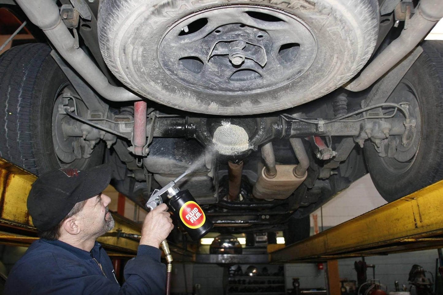 Fluid Film Black (5 Gallon) Non - Aerosol Anti - Rust Coating, Penetrant & Lubricant - Autosphere