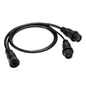 Humminbird 14 M SILR Y - SOLIX/APEX Side Imaging Left-Right Splitter Cable - 720112-1