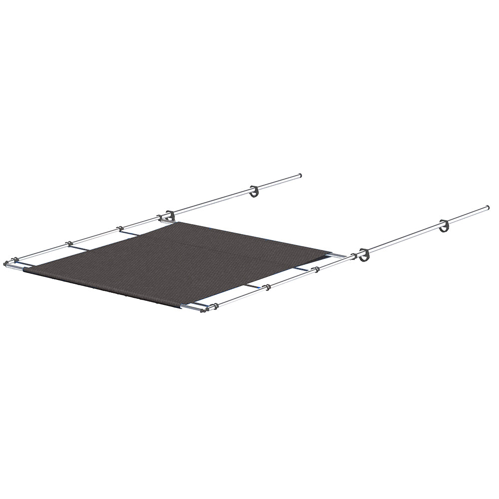 SureShade PTX Power Shade - 63" Wide - Stainless Steel - Grey - 2021026259
