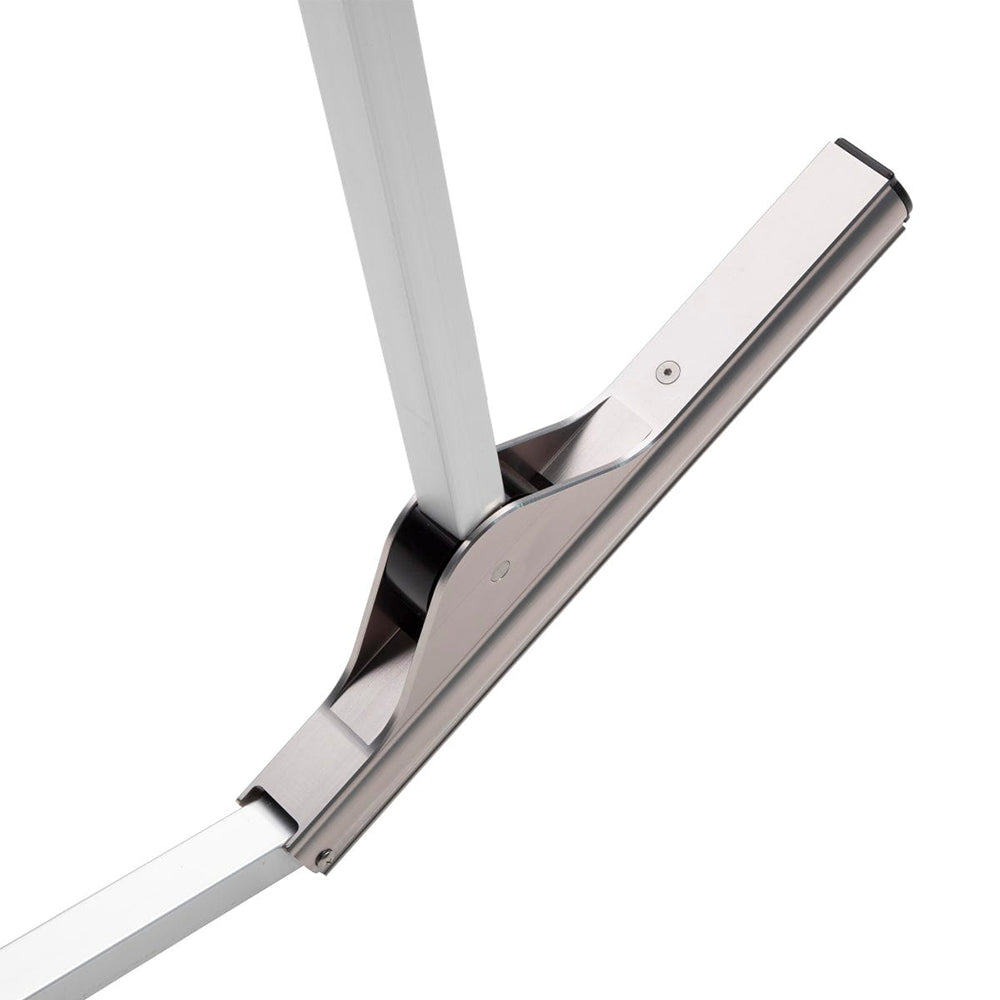 SureShade Power Bimini 2020000298 - Clear Anodized Frame with Beige Fabric