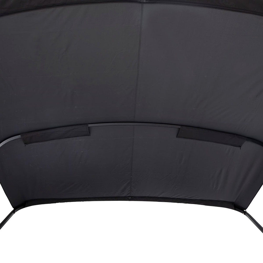 SureShade Power Bimini - 2020000304 - Black Anodized Frame with Black Fabric