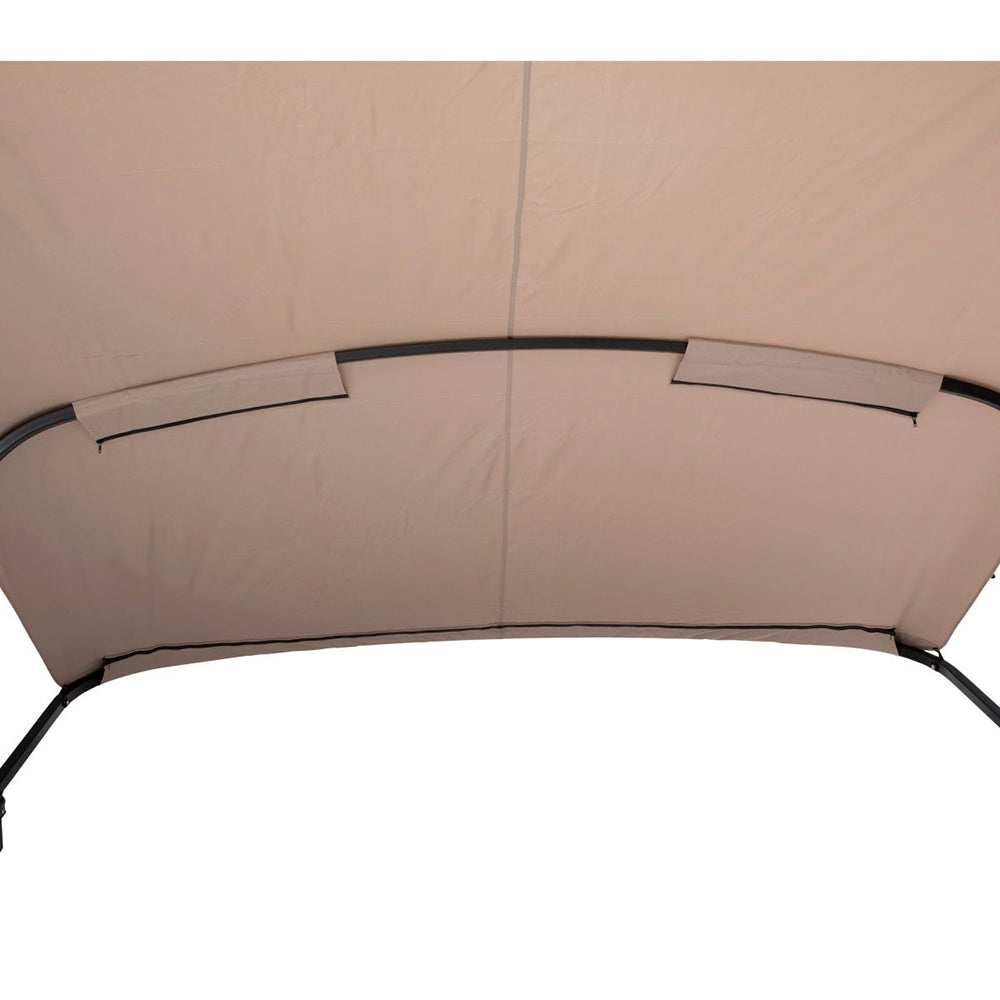 SureShade Power Bimini - Black Anodized Frame - Beige Fabric - Part Number 2020000305