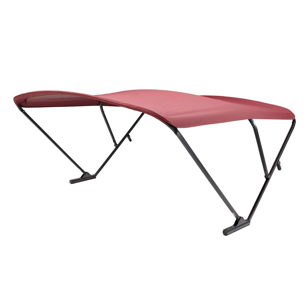 SureShade Power Bimini - Black Anodized Frame - Burgundy Fabric - Part Number 2020000306
