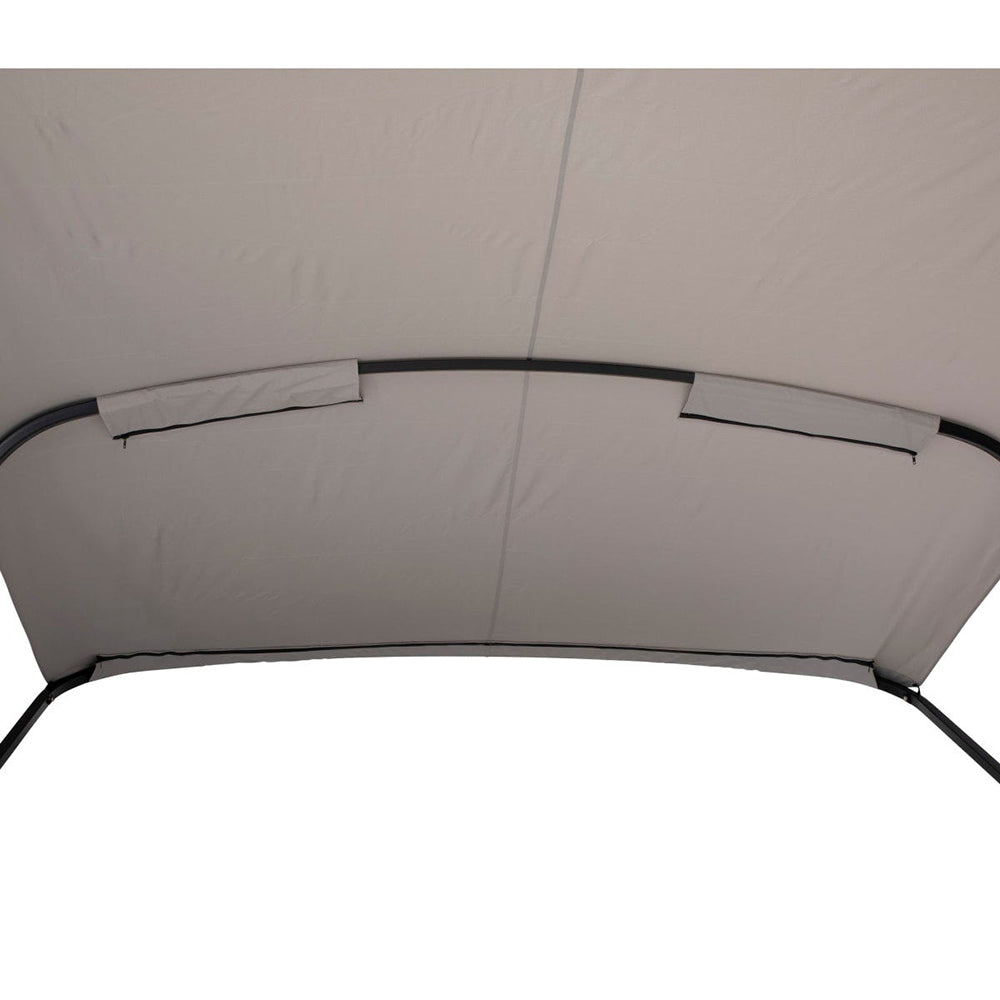 SureShade Power Bimini - 2020000307 - Black Anodized Frame with Grey Fabric