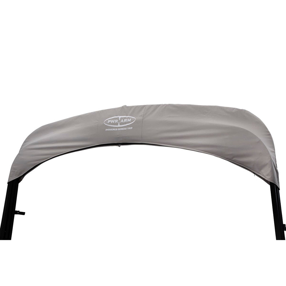 SureShade Power Bimini - 2020000307 - Black Anodized Frame with Grey Fabric