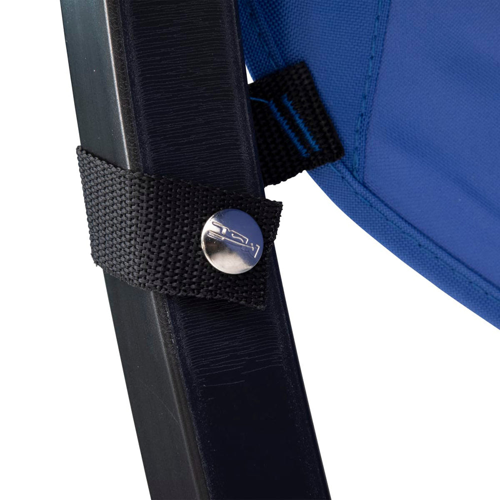 SureShade Power Bimini - 2020000309 - Black Anodized Frame with Pacific Blue Fabric