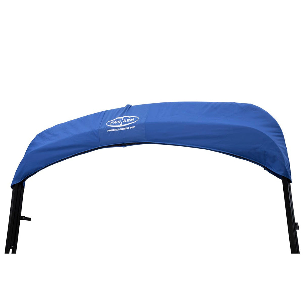 SureShade Power Bimini - 2020000309 - Black Anodized Frame with Pacific Blue Fabric