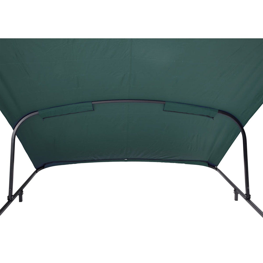 SureShade Power Bimini - 2020000310 - Black Anodized Frame with Green Fabric