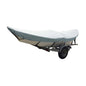 Carver by Covercraft Poly-Flex II Styled-to-Fit Boat Cover for 16' Drift Boats - Grey (Part Number: 74300F-10)