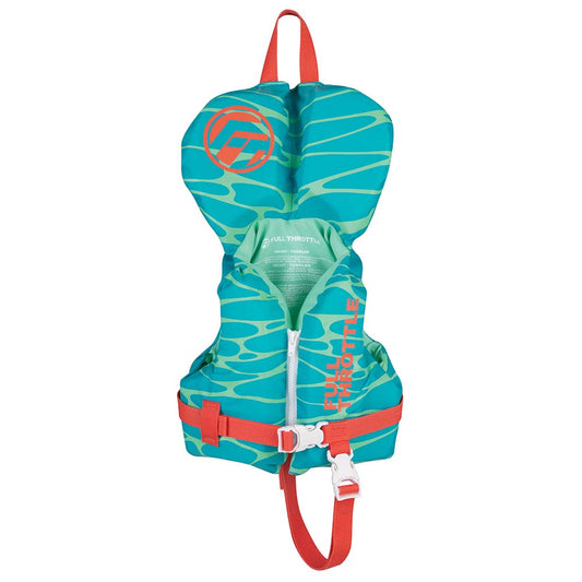 Full Throttle Infant Nylon Life Jacket - Part Number 112400-505-000-22 - Aqua