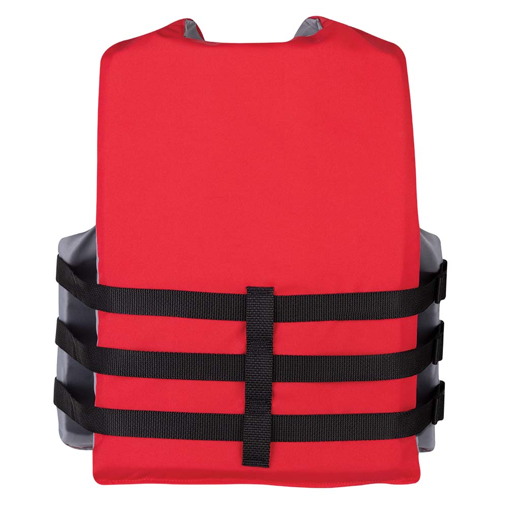 Full Throttle Adult Universal Ski Life Jacket - Red (Part No: 112000-100-004-22)