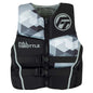 Full Throttle Men's Rapid-Dry Flex-Back Life Jacket - 142500-701-030-22 - Black/Grey - Medium