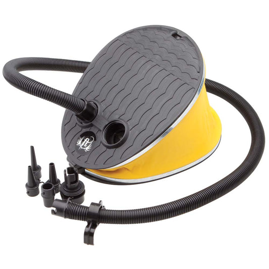 Full Throttle Manual Inflation Foot Pump - Part Number 310000-700-999-12 - Black