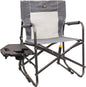 GCI Outdoor Freestyle Rocker with Side Table 371147 - Heathered Pewter - Autosphere