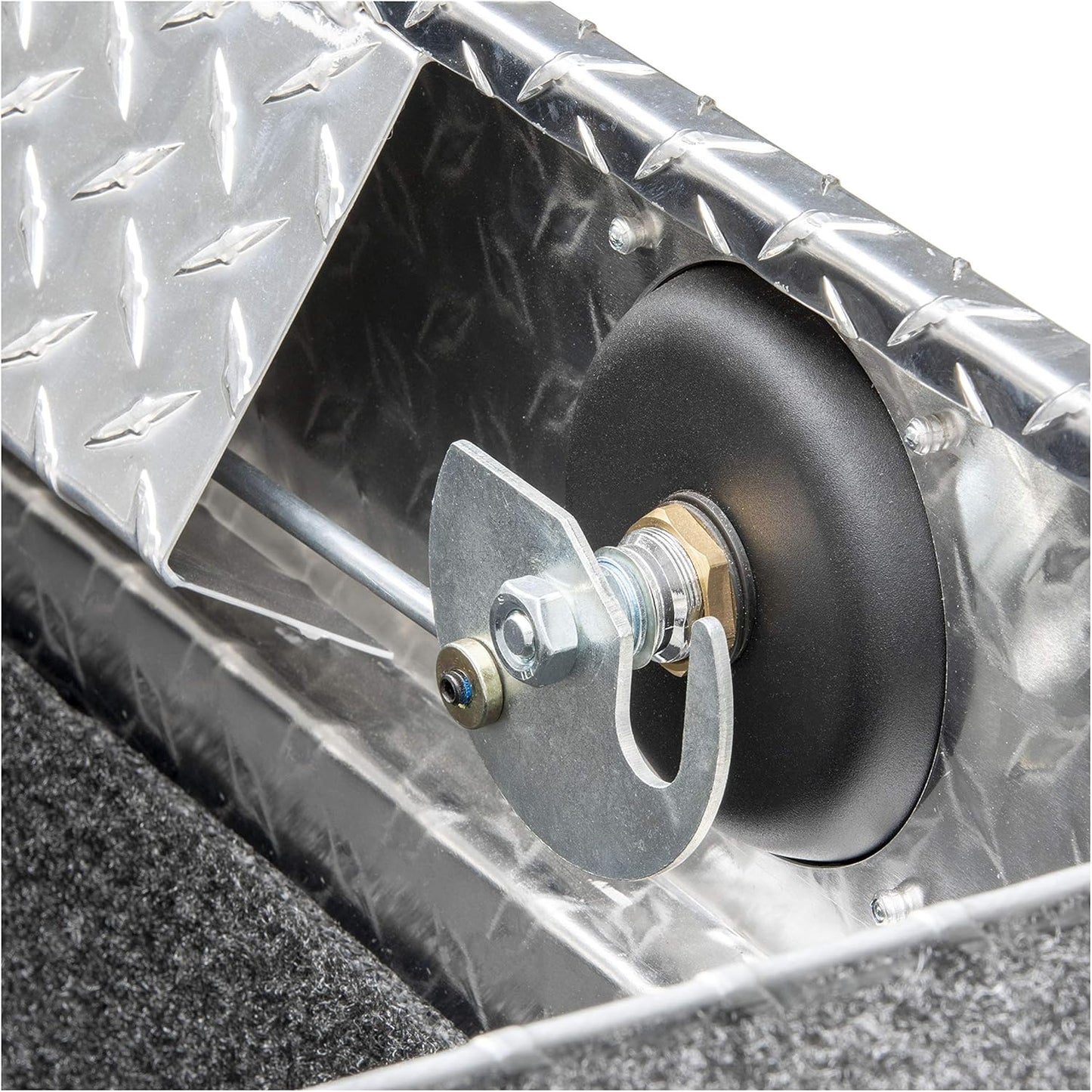 UWS United Welding Services SL-69-LP-R 69-Inch Secure Lock Low Profile Bright Toolbox with Rail