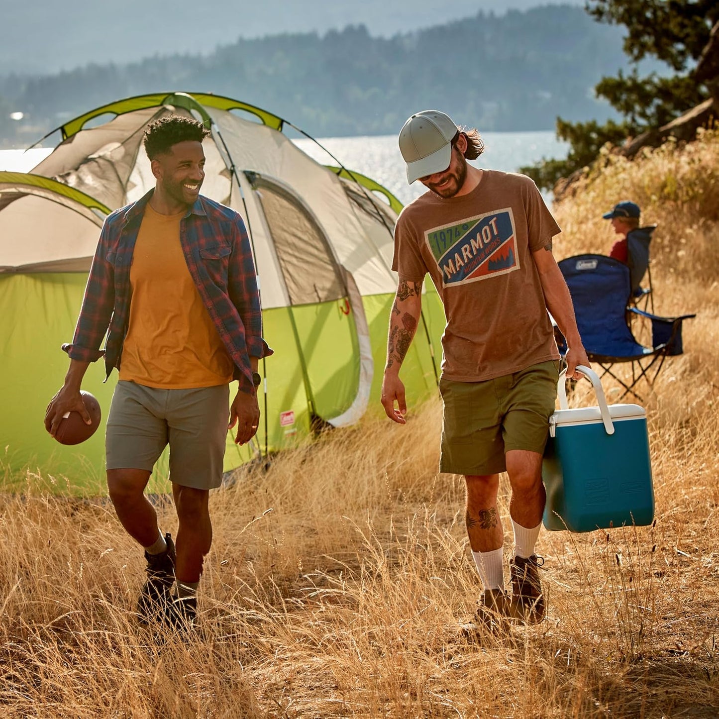 Coleman Outdoor Chiller Cooler 30 Qt 5879 Ocean/White C4