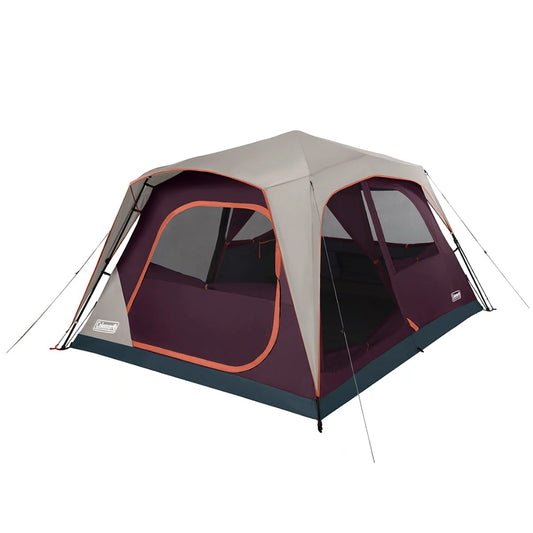 Coleman Skylodge 8-Person Instant Camping Tent - Blackberry (Part Number: 2000038276)
