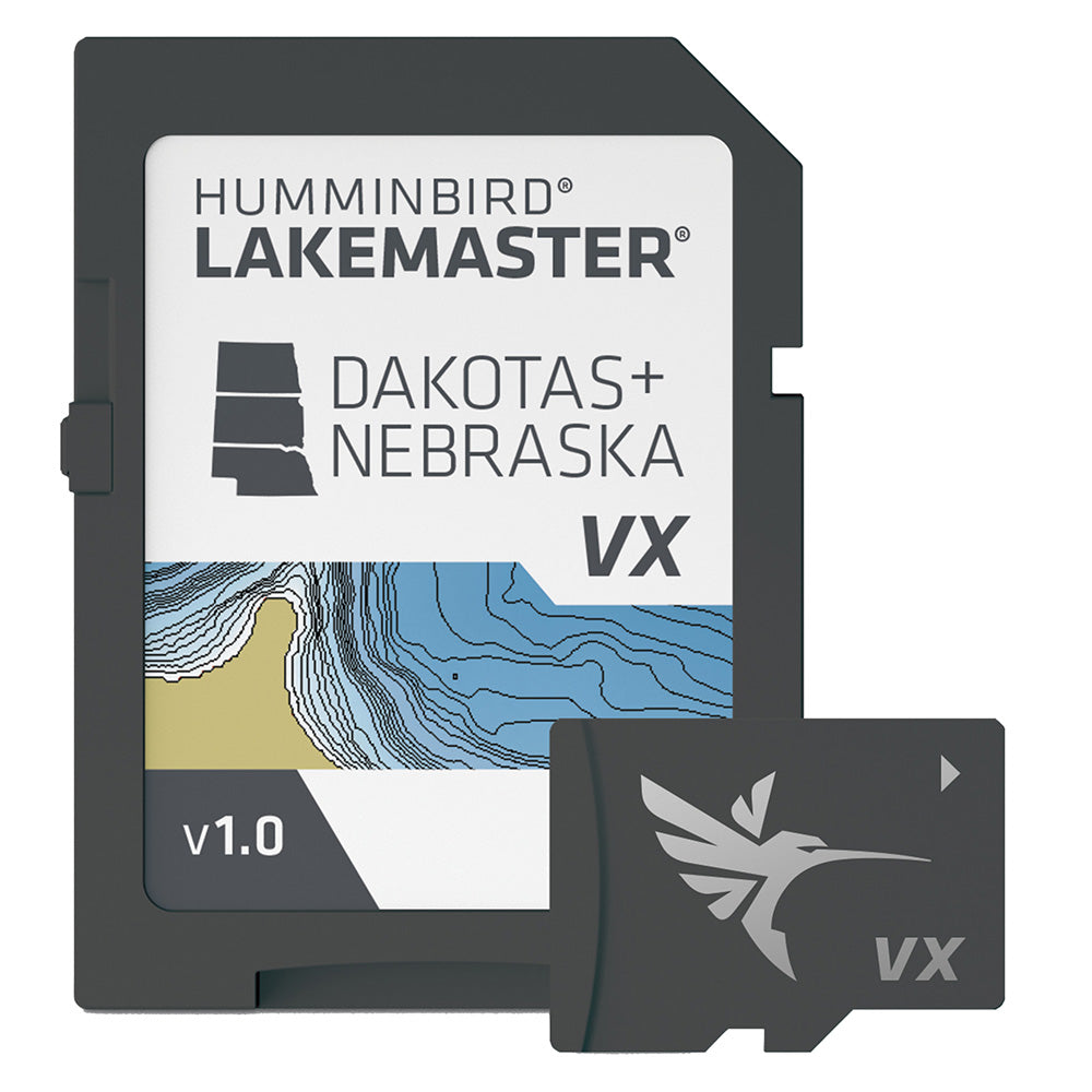 Humminbird LakeMaster VX - Dakotas/Nebraska 601001-1 Fishing Map