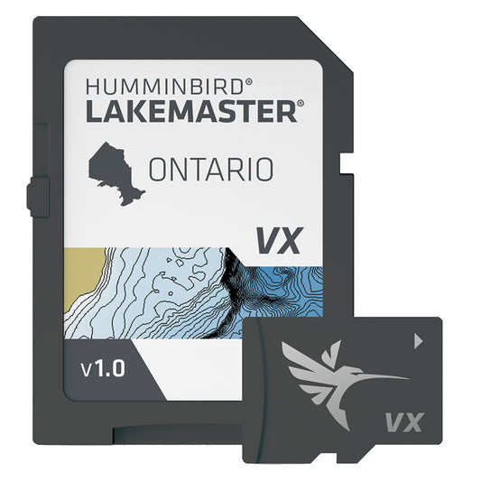 Humminbird LakeMaster VX - Ontario 601020-1: Advanced Fishing Maps