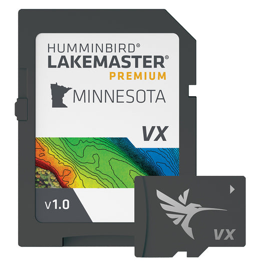 Humminbird LakeMaster VX Premium - Minnesota (Part Number: 602006-1)