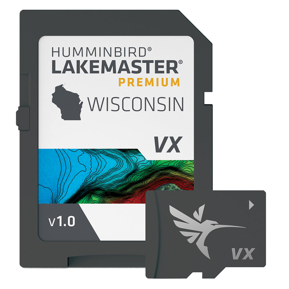 Humminbird LakeMaster VX Premium - Wisconsin (Part Number: 602010-1)