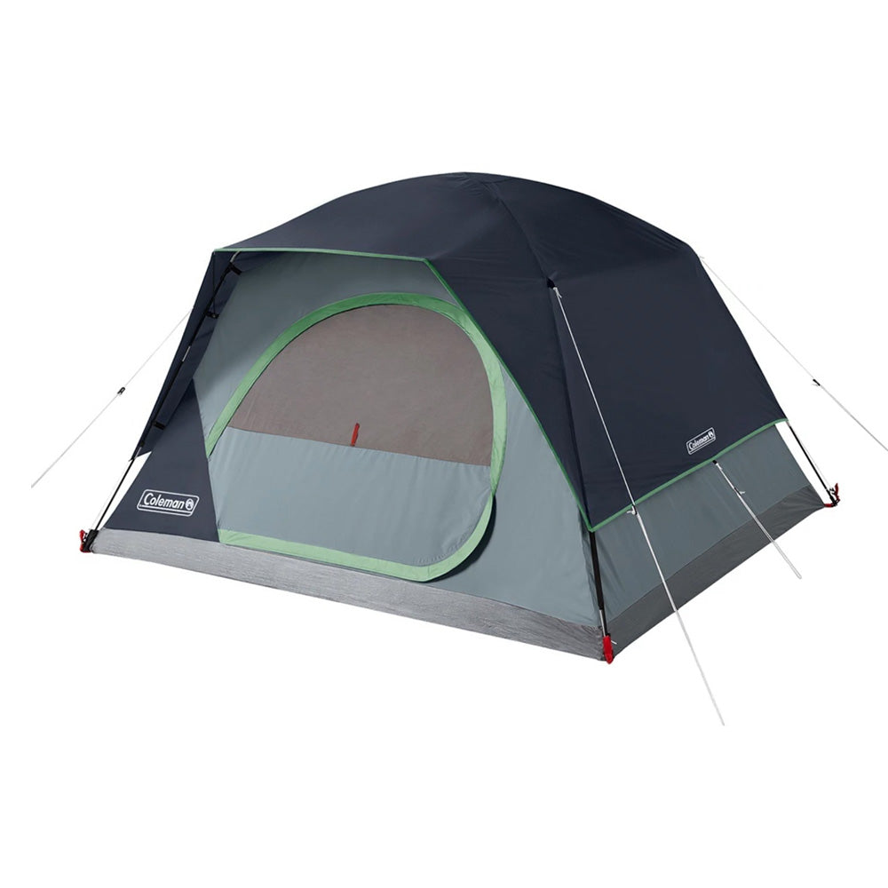 Coleman Skydome 4-Person Camping Tent - Part Number 2154662 - Blue Nights