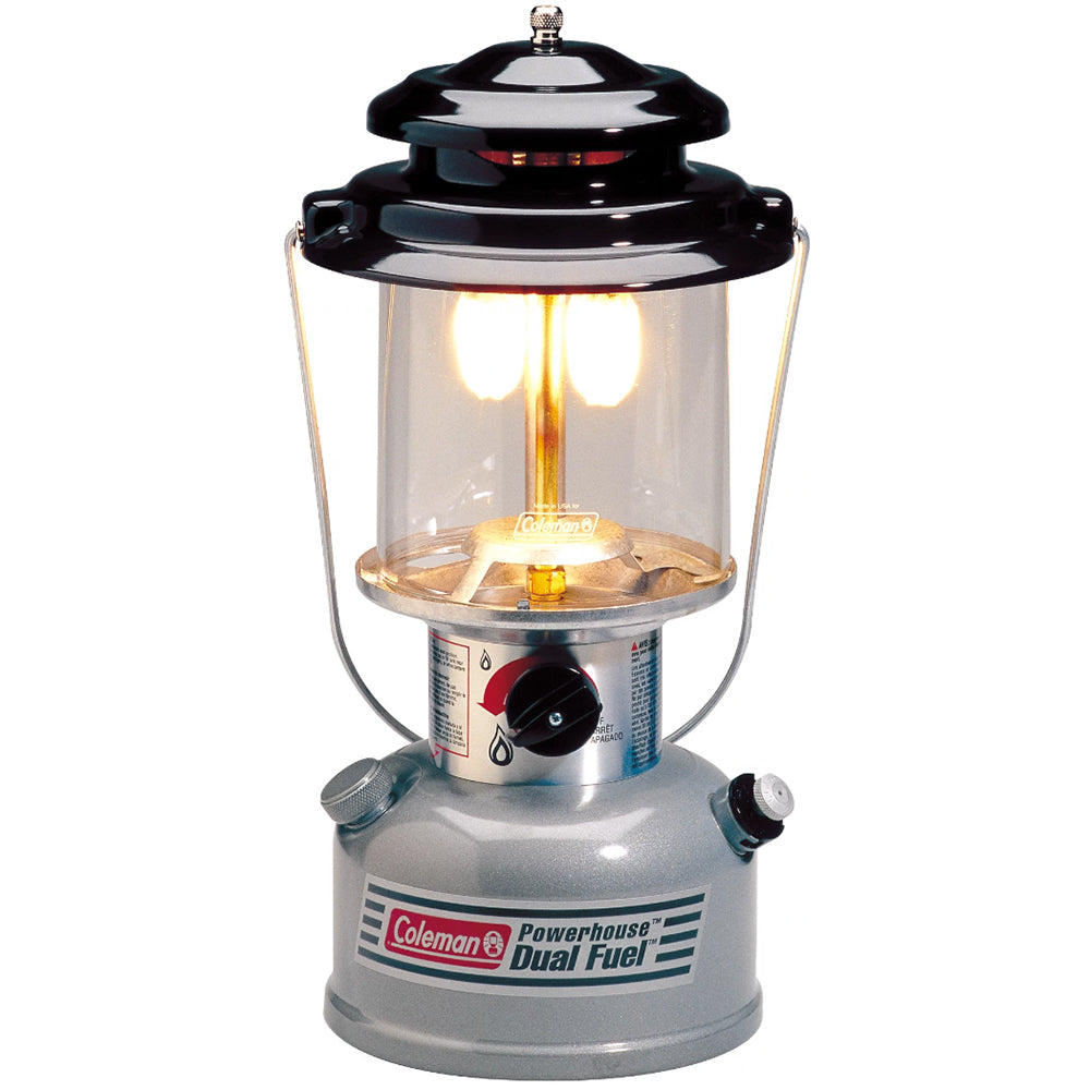 Coleman Powerhouse Dual Fuel Lantern 3000004255 - Bright & Reliable Camping Light