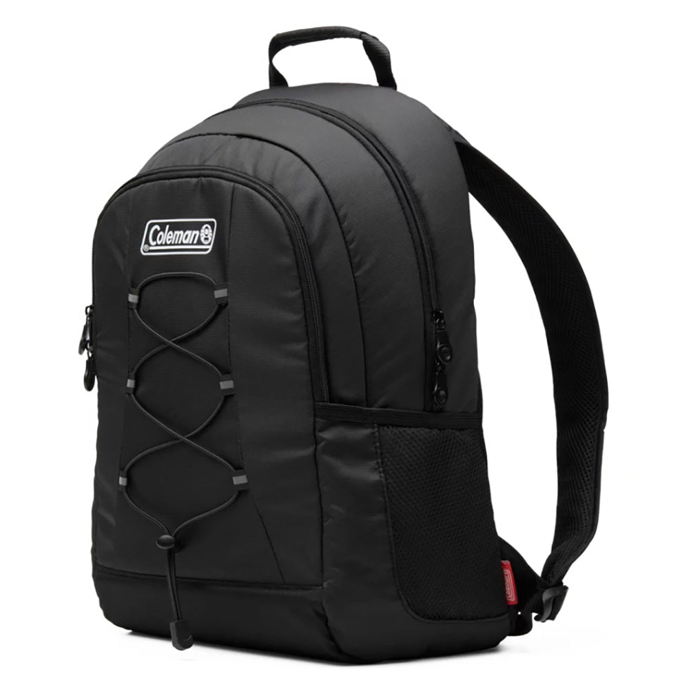Coleman CHILLER 28-Can Soft-Sided Backpack Cooler - Black 2158133