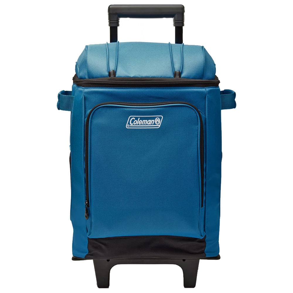 Coleman CHILLER 42-Can Soft-Sided Portable Cooler w/Wheels - Deep Ocean (Part Number: 2158120)