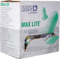 Howard Leight Max Lite LPF30 Corded Earplugs – 100 Pairs | NRR 30 Noise Reduction, Green Foam