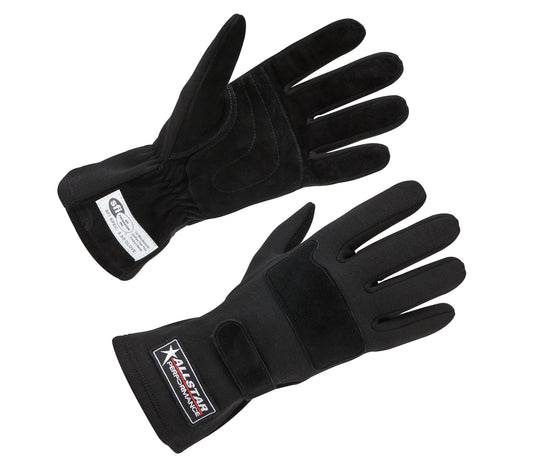ALLSTAR PERFORMANCE Driving Gloves SFI 3.3/5 D/L Black Large