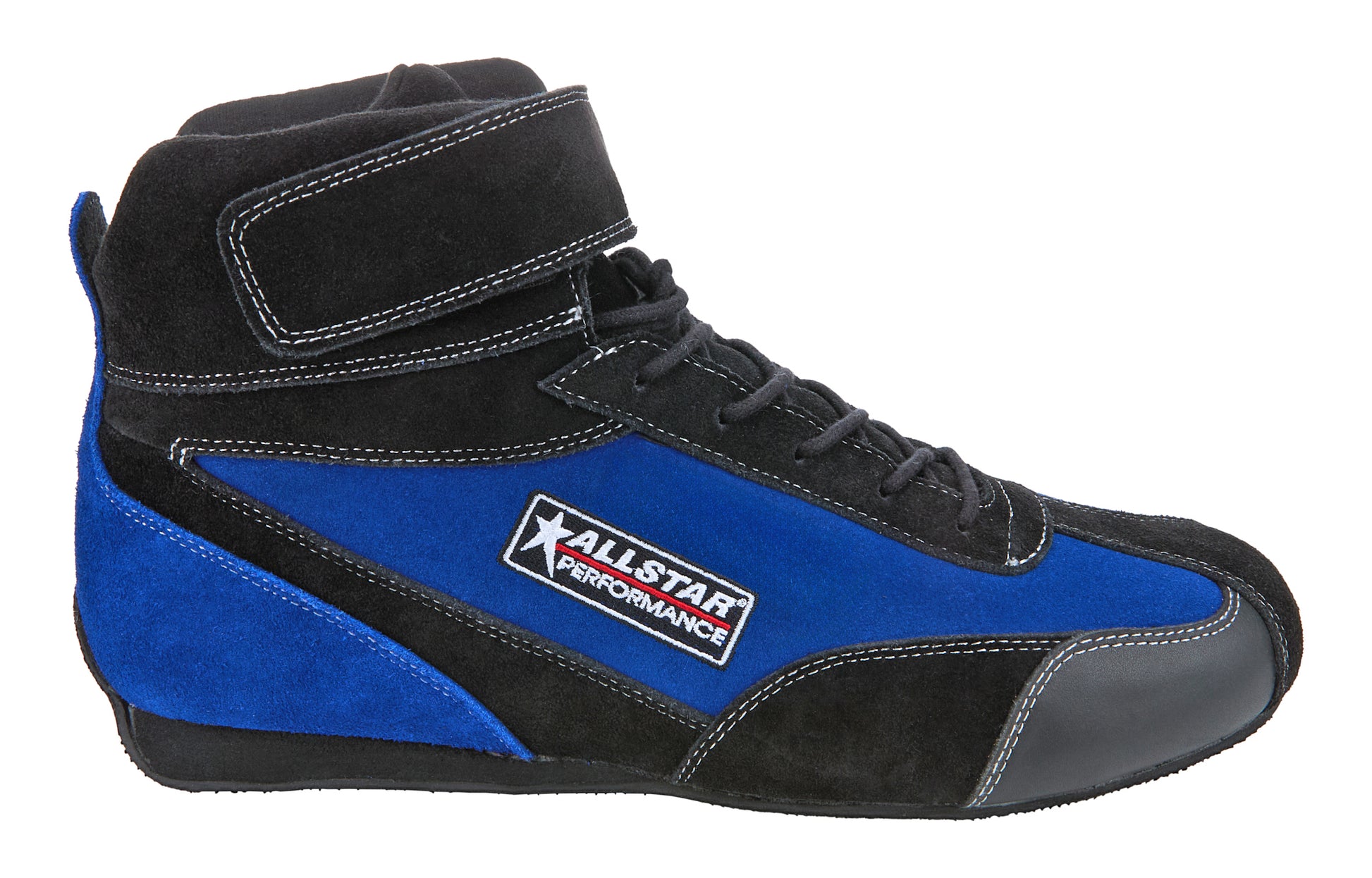 ALLSTAR PERFORMANCE Driving Shoes Black/Blue SFI 3.3/5 Pro Series 7.0