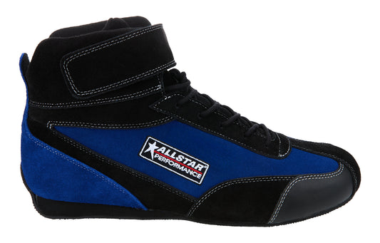 ALLSTAR PERFORMANCE Driving Shoes Black/Blue SFI 3.3/5 Pro Series Size 11
