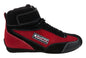 ALLSTAR PERFORMANCE Driving Shoes Black/Red SFI 3.3/5 Pro Series - Size 10