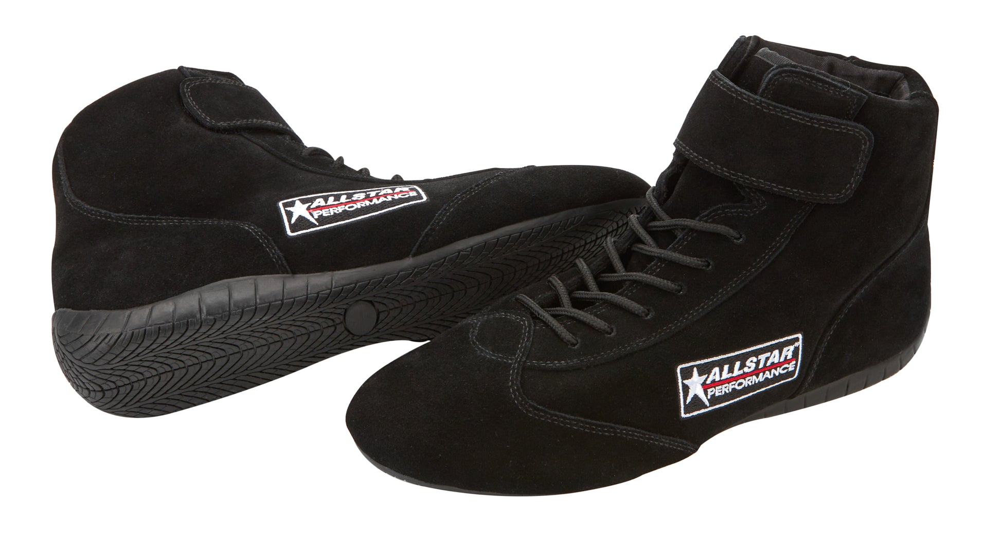 ALLSTAR PERFORMANCE Driving Shoes Black SFI 3.3/5 Size 7 - ALL919070