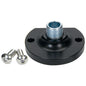 ALLSTAR PERFORMANCE ALL92020 Oil Filter Mount without Bypass - Aluminum Black Anodized