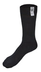 ALLSTAR PERFORMANCE SFI 3.3 Fire Retardant Socks Pair - Black Size 8-9