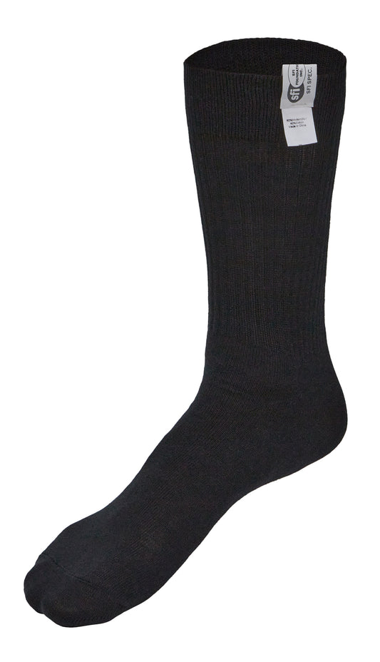 ALLSTAR PERFORMANCE SFI 3.3 Thick Fire Retardant Socks - Black - Size 10-11