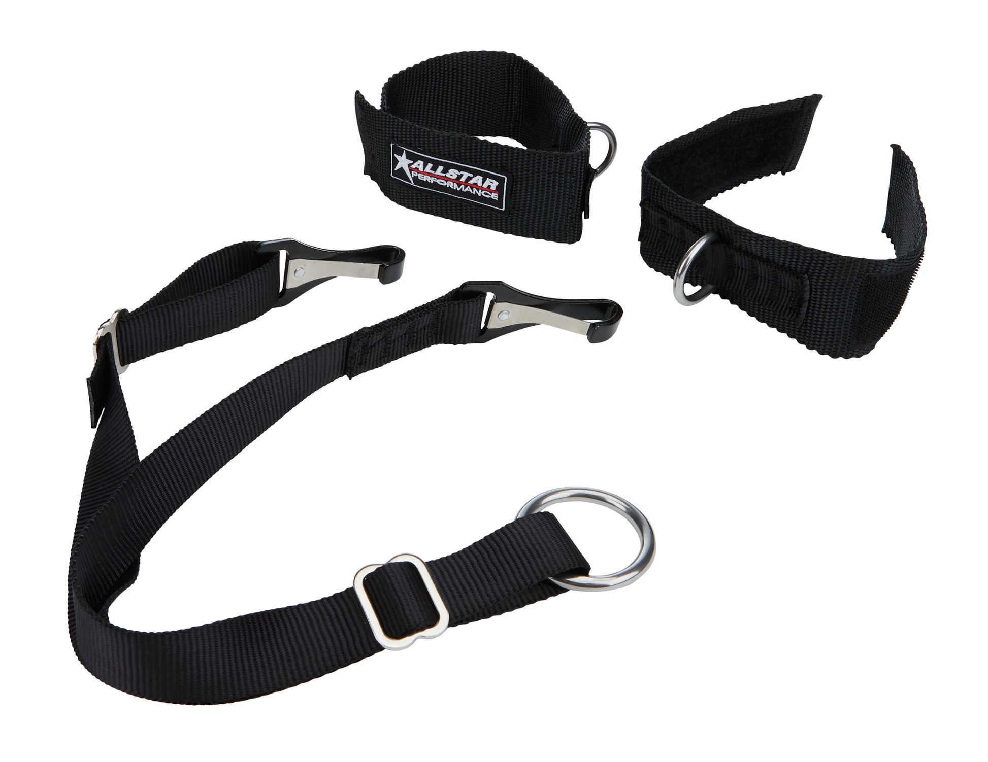 ALLSTAR PERFORMANCE Arm Restraints SFI 3.3 Black Adult - Y-Strap Design