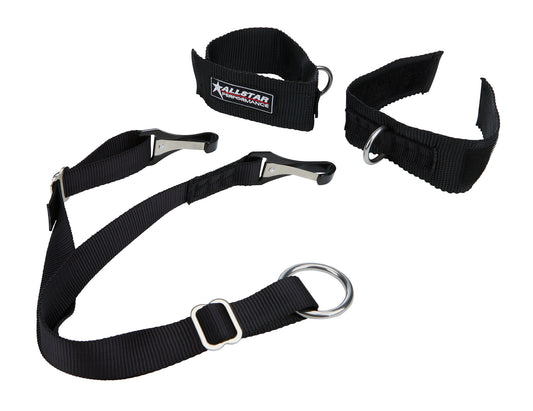 ALLSTAR PERFORMANCE Arm Restraints SFI 3.3 Black Adult - Y-Strap Design
