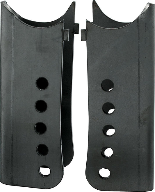 Allstar Performance ALL99284 Multi-Hole Lower Brackets - Weld-On Trailing Arm Bracket Pair