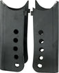 Allstar Performance ALL99284 Multi-Hole Lower Brackets - Weld-On Trailing Arm Bracket Pair
