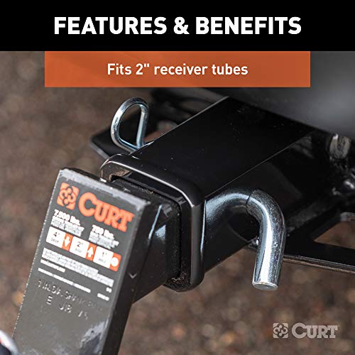 Curt Manufacturing 59531 10-Ring Trailer Hitch Pin with Cotter Pin, 100 Pack