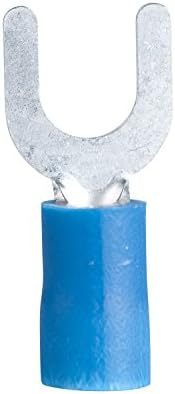 Curt Manufacturing 59621 1614 Wire Gauge #10 Stud Size Spade Terminals (100 Pack)