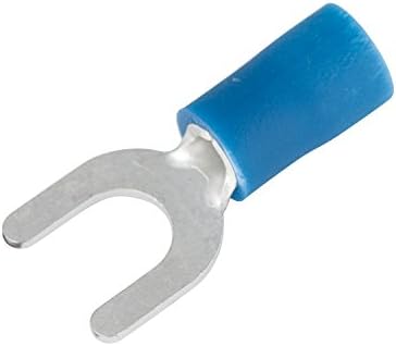 Curt Manufacturing 59621 1614 Wire Gauge #10 Stud Size Spade Terminals (100 Pack)