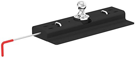 Curt Manufacturing 60615 Removable Ball Gooseneck Hitch for Heavy-Duty Towing