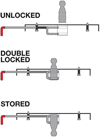 Curt Manufacturing 60615 Removable Ball Gooseneck Hitch for Heavy-Duty Towing