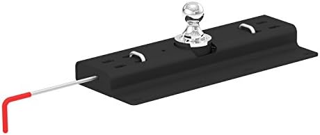 Curt Manufacturing 60615 Removable Ball Gooseneck Hitch for Heavy-Duty Towing